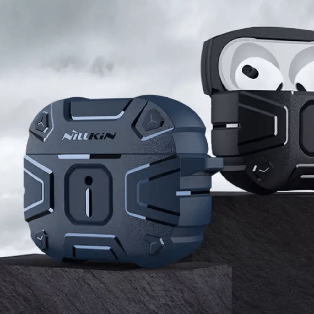 Nillkin Explorer case AirPods 3 Blue - 5168 — Mallar, Bakı (3)