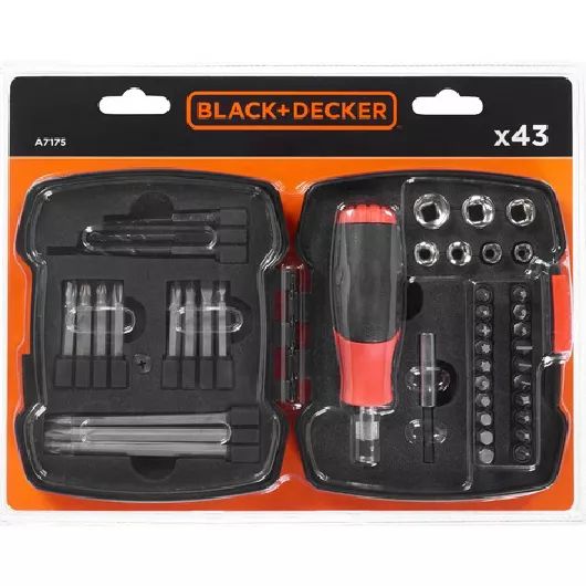 Vintburan dəsti Black&Decker A7175-XJ / 43 PCS — Təmir və inşaat, Bakı (2)
