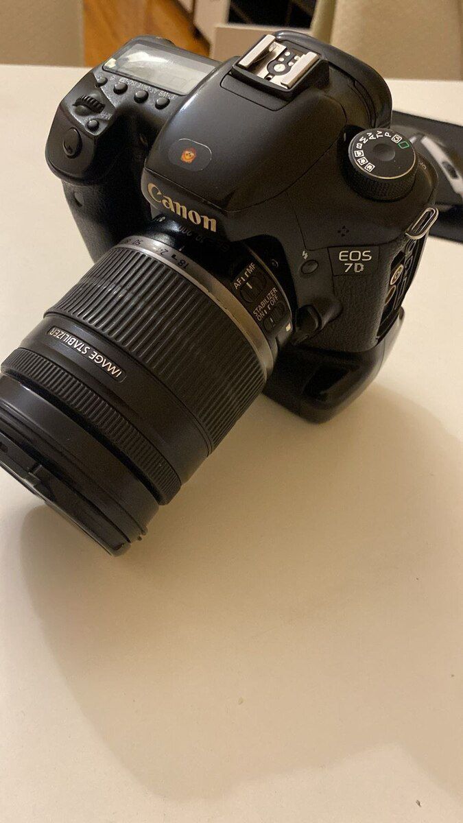 Fotoaparat Canon 7 D + 18-200 — Elektronika, Bakı (4)
