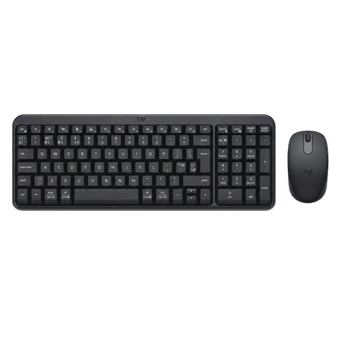 Logitech MK250 Wireless Keyboard+Mouse Graphite — Bakı