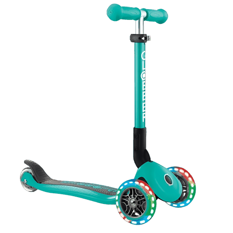 Skuter Globber Junior 4895224404606 (Qatlanan, işıqlı) — Bakı