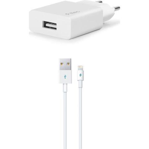 Adapter Ttec SmartCharger Travel 2SCS20LB White — Bakı