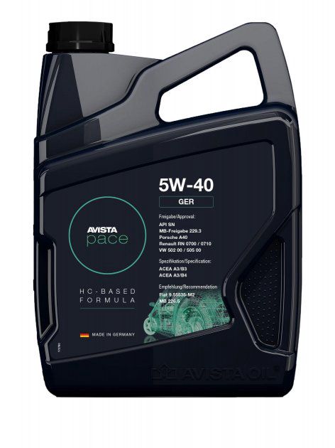 Mühərrik yağı Avista Pace GER 5W-40 5L — Bakı
