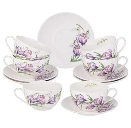 Çay dəsti Lefard Sunday 6 nəfərlik 12 parça 280 ml (85-1934) — Bakı