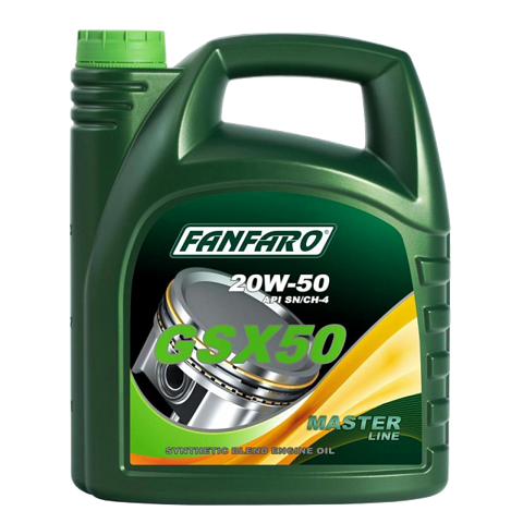 Mühərrik yağı Fanfaro GSX-50 Universal SAE 20W-50 5L Special — Bakı