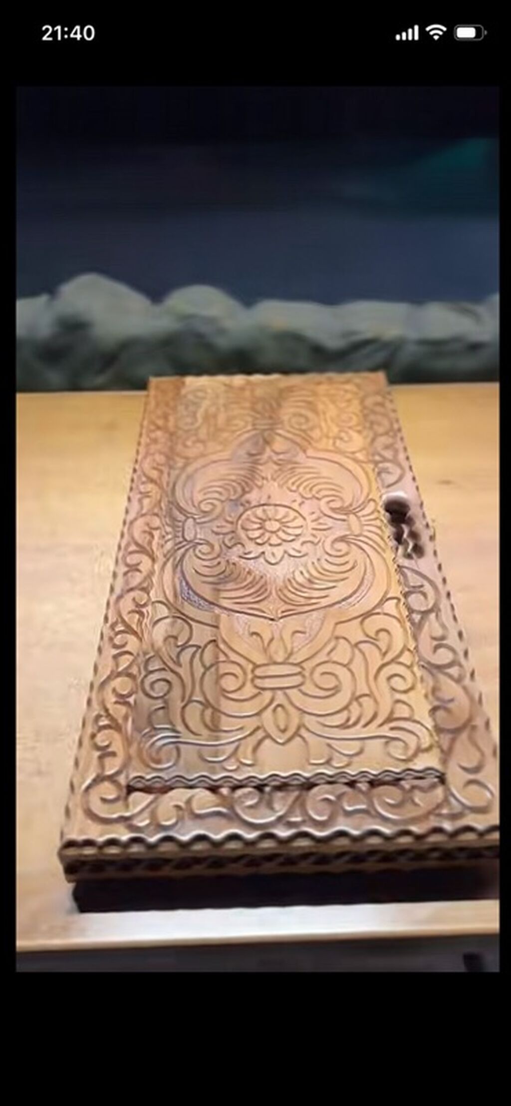 Əl işı oyma nərd dəsti - Material: Qoz ağac (təbii ağac teksturası — İdman və istirahət, Xırdalan (2)