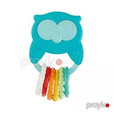 Chicco silikon diş qaşıyıcı yaşıl bayquş / 00010494000000