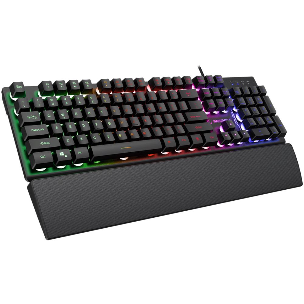 Oyun klaviaturası Rampage KM-RX7 Fortuna V2 Combo Black — Klaviaturalar və siçanlar, Bakı (2)
