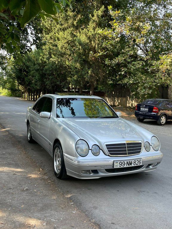 Mercedes E 220, 2.2 L, 1999 il, 600 000 km — Avtomobillər, Mingəçevir (7)