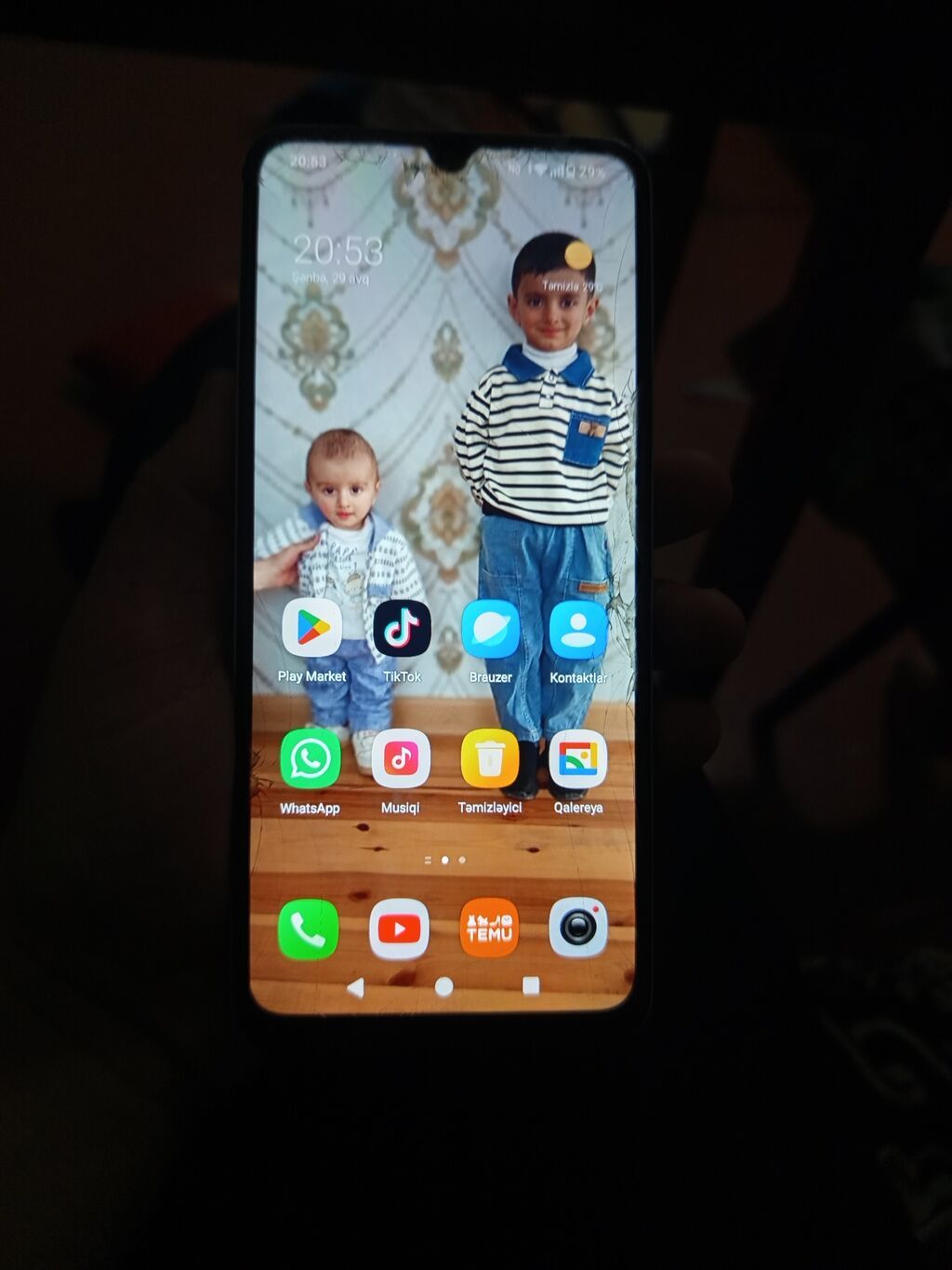 Redmi A5, 128 GB, rəng - Yaşıl, Barmaq izi — Elektronika, Şirvan (2)