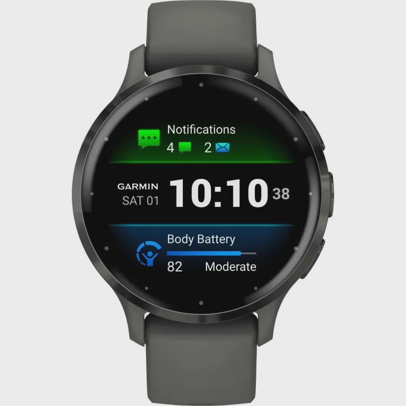 Smart saat Garmin Venu 3S Pebble Grey — Ağıllı saatlar və biləkliklər, Bakı