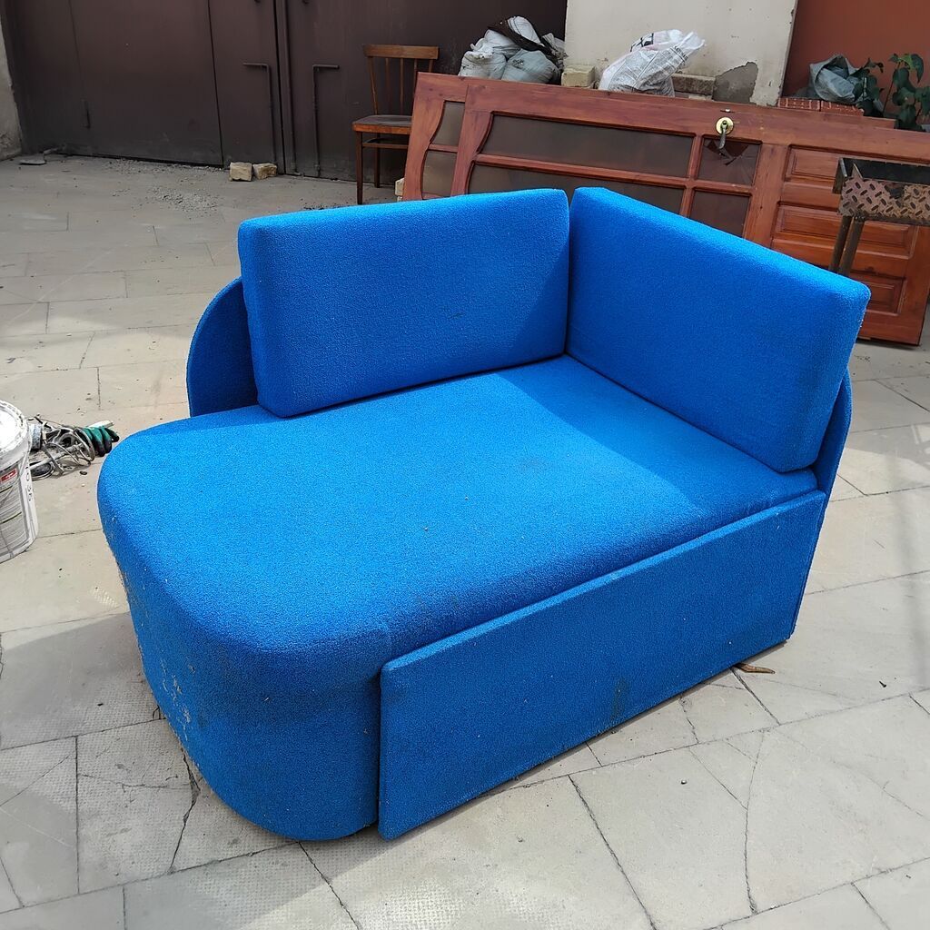 Divan-kravat, İşlənmiş, Açılan, Bazasız, Parça — Mebel, Bakı (3)