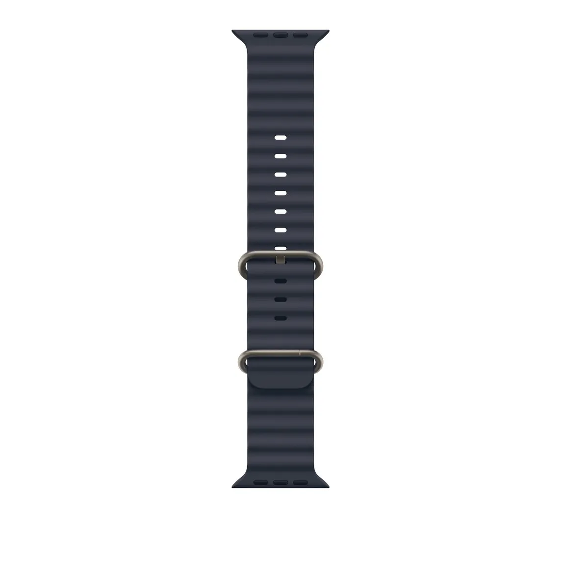 Qolbaq Apple 49mm Navy Ocean Band - Natural Titanium Finish (MXTH3ZM/A) — Smart home