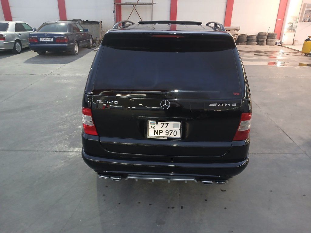 Mercedes ML 320, 3.2 L, 2002 il, 251 200 km — Avtomobillər, Bakı (12)