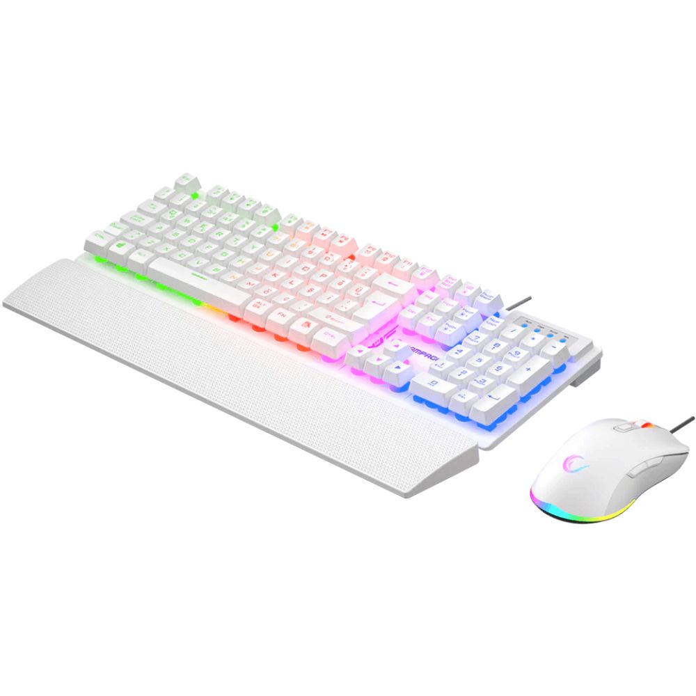 Oyun klaviaturası Rampage KM-RX7 Fortuna V2 Combo White — Klaviaturalar və siçanlar, Bakı (2)