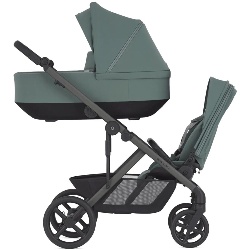 Uşaq arabası Anex Modu Twins Green — Arabalalar və avtokresloları, Bakı (2)