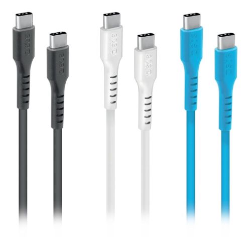Naqil dəsti SBS USB Type-C to USB Type-C 3×1.2 m TEKITCC3X1WBK — Bakı