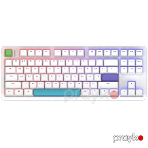 Klaviatura Red Square Alumix TKL Simple G3MS Amber RSQ-20050 White — Bakı