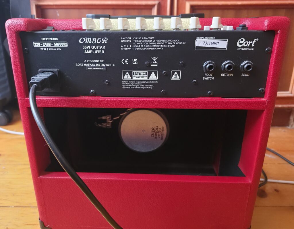 İşlənmiş Gitara gücləndiricisi, 30 Vt — Musiqiə alətləri, Bakı (2)