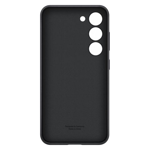 Çexol Samsung Leather Case for Samsung Galaxy S23 Plus Black (EF-VS916LBEGRU) — Bakı