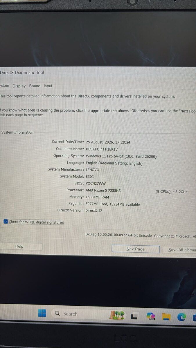 Lenovo Loq Ryzen 5 7235HS Rtx4050 6GB — Elektronika, Bakı (7)