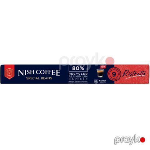 Qəhvəbişirən üçün kapsul Nish Nespresso Ristretto 10 ədəd 8683583873388 — Bakı