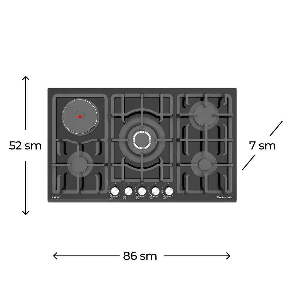 Plitə Electrotech H9052P13IS/HP — Plitələr, Bakı (2)