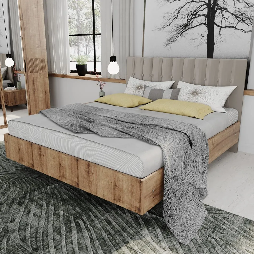 Yataq odunchu İzmir Bazalı 160x200 sm — Bakı