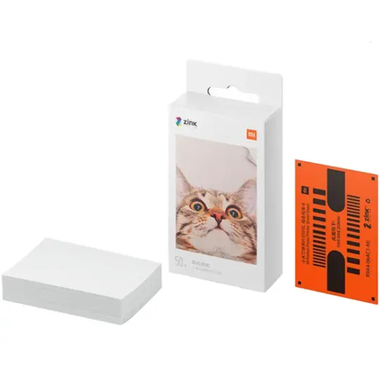 Xiaomi Mi Portable Photo Printer Paper (2x3-inch/20-sheets) (TEJ4019GL) — Bakı