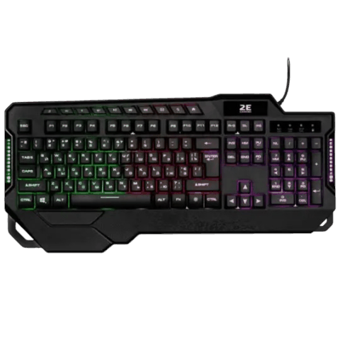 2E KG340 Gaming Keyboard 2E-KG340UBK Black — Bakı