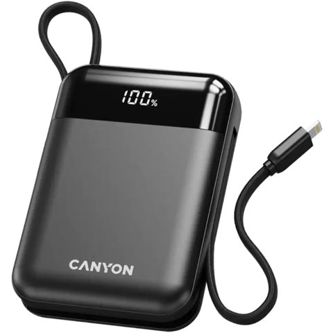 Power Bank Canyon OnPower 104 10000 mAh CNS-CPB104B Black — Bakı
