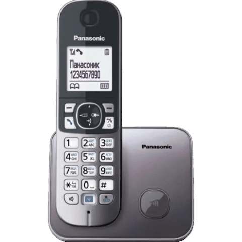 Panasonic KX-TG6811UAM Metallic — Bakı