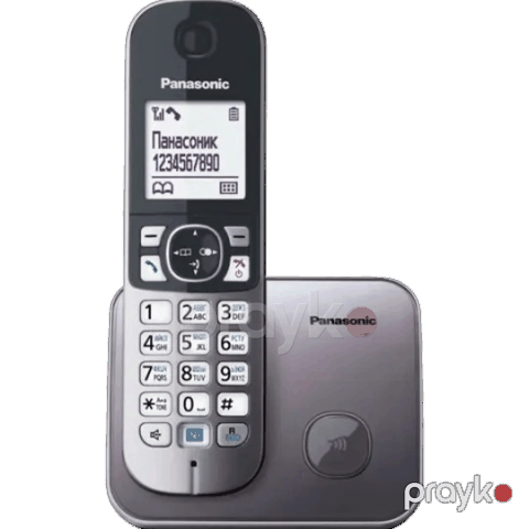 Panasonic KX-TG6811UAM Metallic