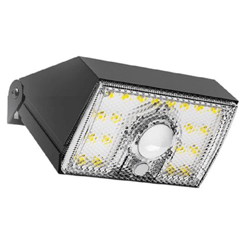 Smart solar wall lights - mini black SLRT-0900