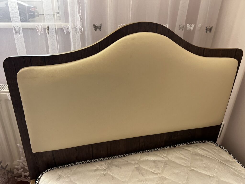 İşlənmiş, Təknəfərlik çarpayı, Bazalı, Matras ilə, Siyirməsiz — Mebel, Qobu (3)
