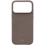 Qoruyucu örtük Magssory iPhone 17 Pro Max Eco-Leather CLT045 Latte — Cases
