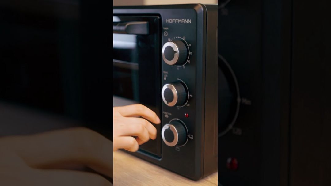 Mini soba Hoffmann F3700 Black — Mətbəx texnikası, Bakı (2)