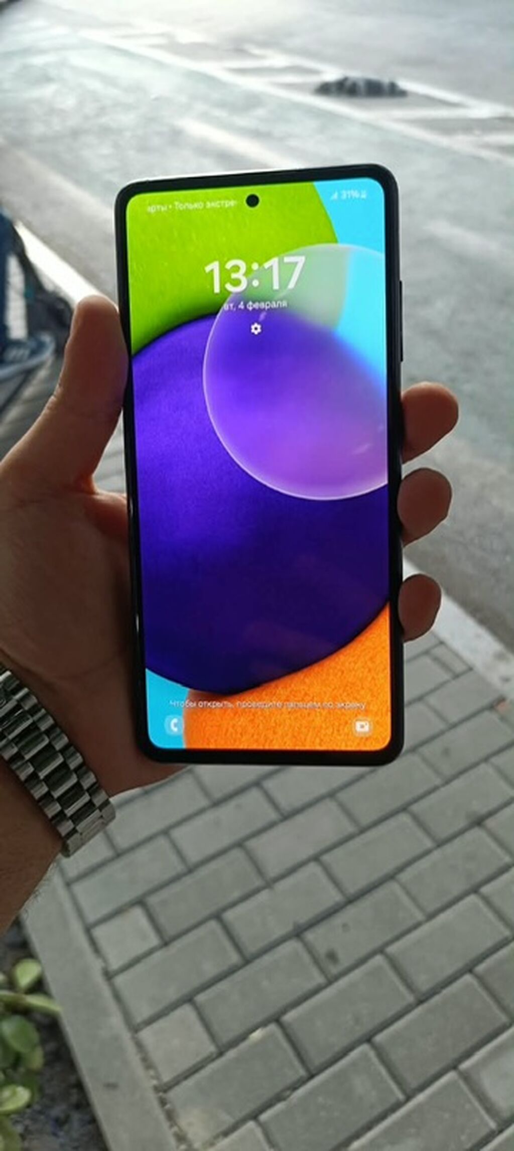 Samsung Galaxy A52, 128 GB, rəng - Qara — Samsung, Qobu (3)