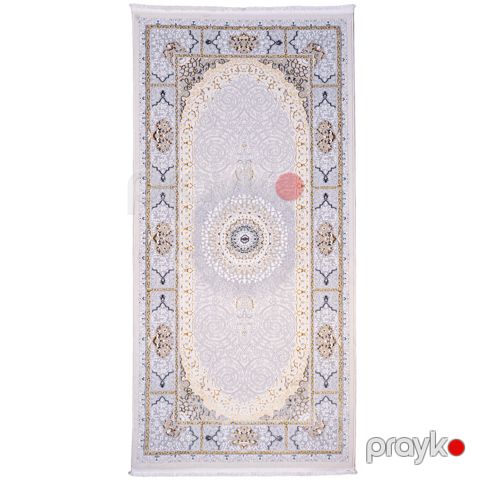 Xalça Mələklər Almas Silk 100×200 (A720B) Bej, Boz — Bakı