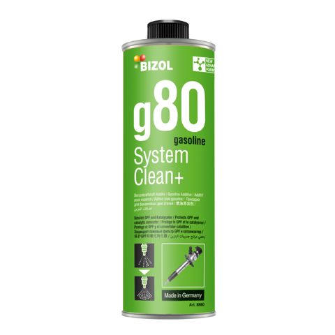 Benzin qatqısı Bizol Gasoline System Clean+ g80 0.25 lt — Bakı