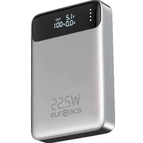 Euroacs 22.5W Wireless EU-PB11 10000 mAh Gray — Bakı