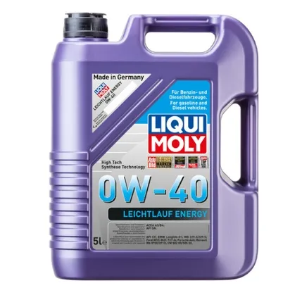 Avtomobil mühərrik yağı Liqui Moly Leichtlauf Energy 0W-40 5L (21223) — Bakı