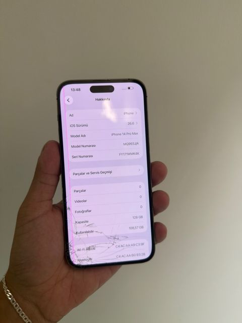 Apple iPhone 14 Pro Max Deep Purple 128GB/6GB — Bakı