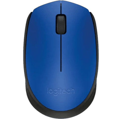 Logitech M171 Mouse Wireless Blue — Bakı