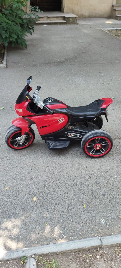 Uşaq üçün elektrikli motosiklet – LT-618 (3 təkərli) Yaş 8-9 yaşa — Bakı