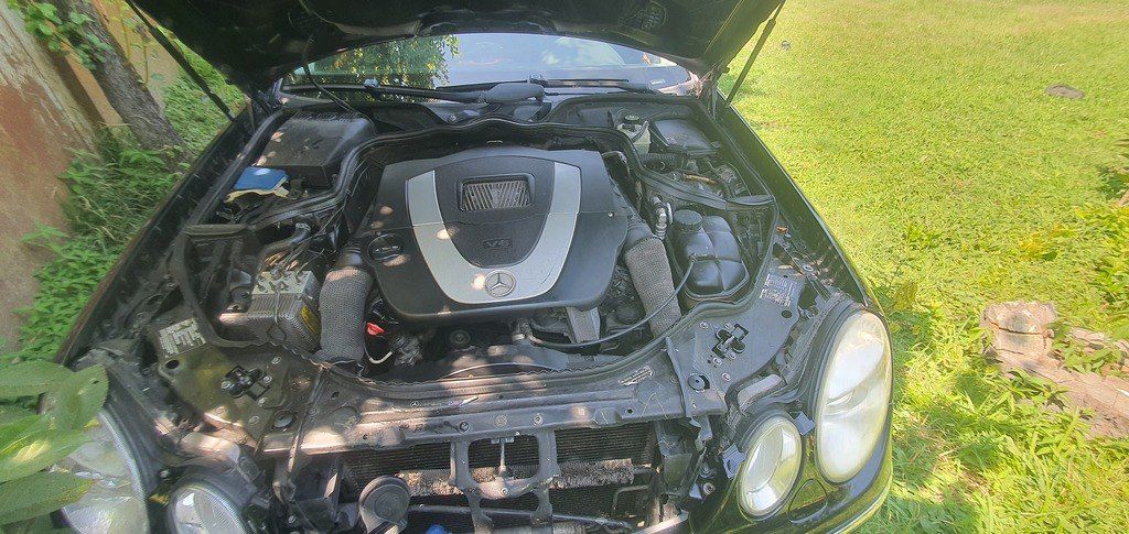 Mercedes E 350, 3.5 L, 2005 il, 236 124 km — Avtomobillər, Qax (6)