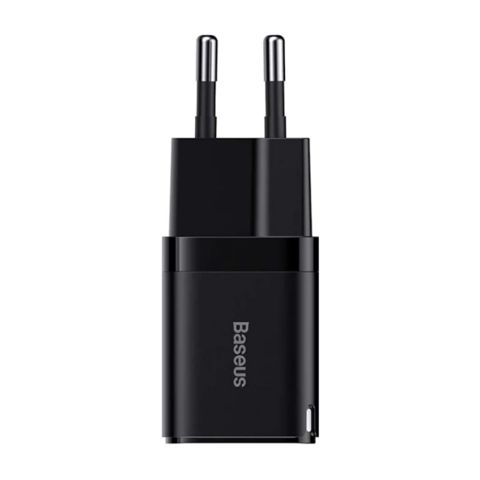 Adapter Baseus GaN3 Fast Charger 1C 30W Fast Wall Charger with Usb-c Socket Black (CCGN010101) — Аксессуары для смартфона
