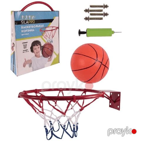 Uşaqlar üçün Funksional SilaPro basketbol səbəti top nasos daxil 3046973332866