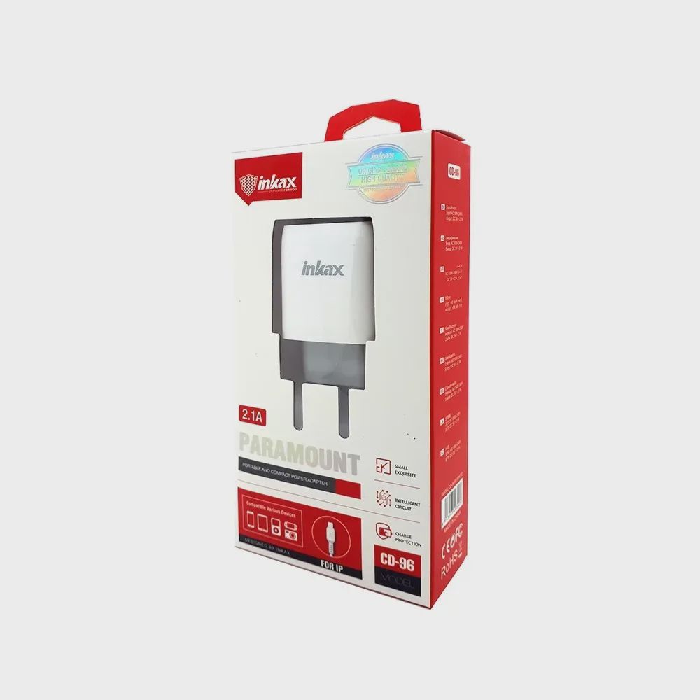 Adapter Inkax CD‑96 + Lightning kabel (IN/CD-96/L) — Smartfon üçün kabelləri və keçidçilər, Bakı