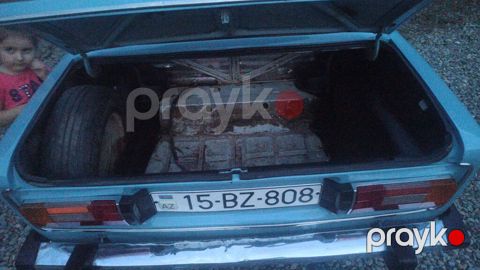 VAZ 2106 sedan - Göy rəngli klassik kuzov, 4 qapı - Ön barmaqlıqda